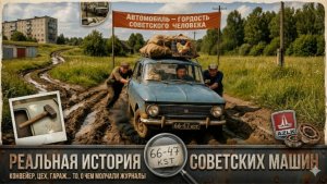 Правда о советских машинах: что скрывали конвейеры ВАЗ, АЗЛК и ГАЗ