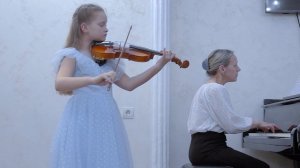 Шевелева Вика 9 лет скрипка