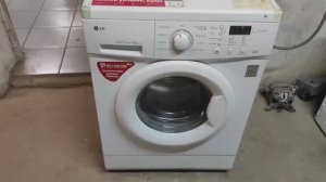 Замена подшипников стиральной машины LG.