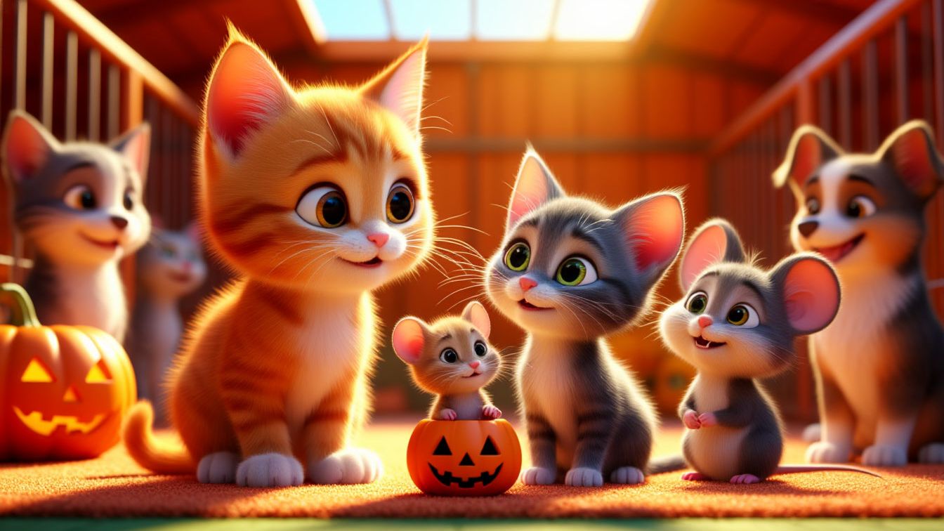 😻🎃 Встреча с новыми друзьями! смотреть онлайн