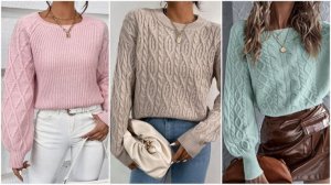 🌿 Роскошные идеи для вязания свитеров и кардиганов: Модное вязание для весеннего гардероба 🌿