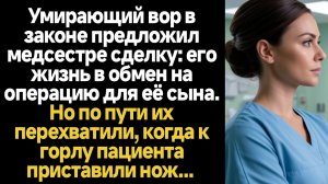 ИСТОРИИ ИЗ ЖИЗНИ/Умирающий вор в законе предложил медсестре сделку