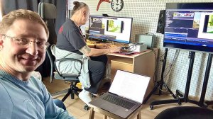 Мой февраль - дети, работа, начало монтажа фильма про папу.