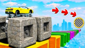 СМОЖЕТ ЛИ МОНСТР ТРАК ЛАМБА ПРОЕХАТЬ СЛОМАННУЮ ДОРОГУ В ГТА 5? ЭКСПЕРИМЕНТ В ГТА 5!