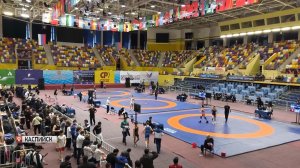 В Каспийске прошёл заключительный день Первенство СКФО по греко-римской борьбе