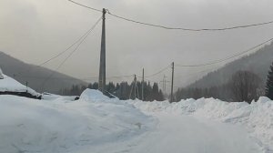Вот моя деревня,вот мой дом родной/завалило деревню и дом/08/.02.26г