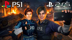 Resident Evil 2 (1998) vs RE2 Remake (2019) — тогда и сейчас 🔦🧟