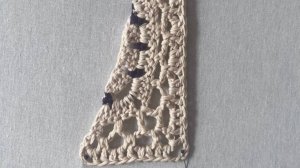 Кардиган. Левая полочка.(треугольник)