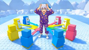 😱НОКАУТ ПИНГВИНЫ АТАКУЮТ В РОБЛОКСЕ