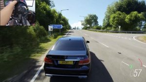 Mercedes E63 AMG: бизнес-класс с характером 🔥 Дрифт в Forza Horizon 4 на рулях 🏁