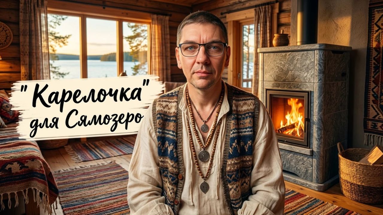 Обзор печи-камина «Карелочка» в " Карельской Деревне"