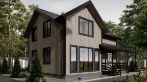 Дом "ТОРОНТО" 7Х9,5 от компании "LEGNO"