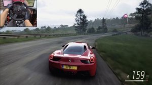 Ferrari 458 Italia: 600 скаковых лошадей 🔥 Дрифт в Forza Horizon 5 на рулях 🏁