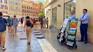 Пешеходный тур по Малаге 2026: Визуальное путешествие в высоком качестве по улицам Андалусии  📸