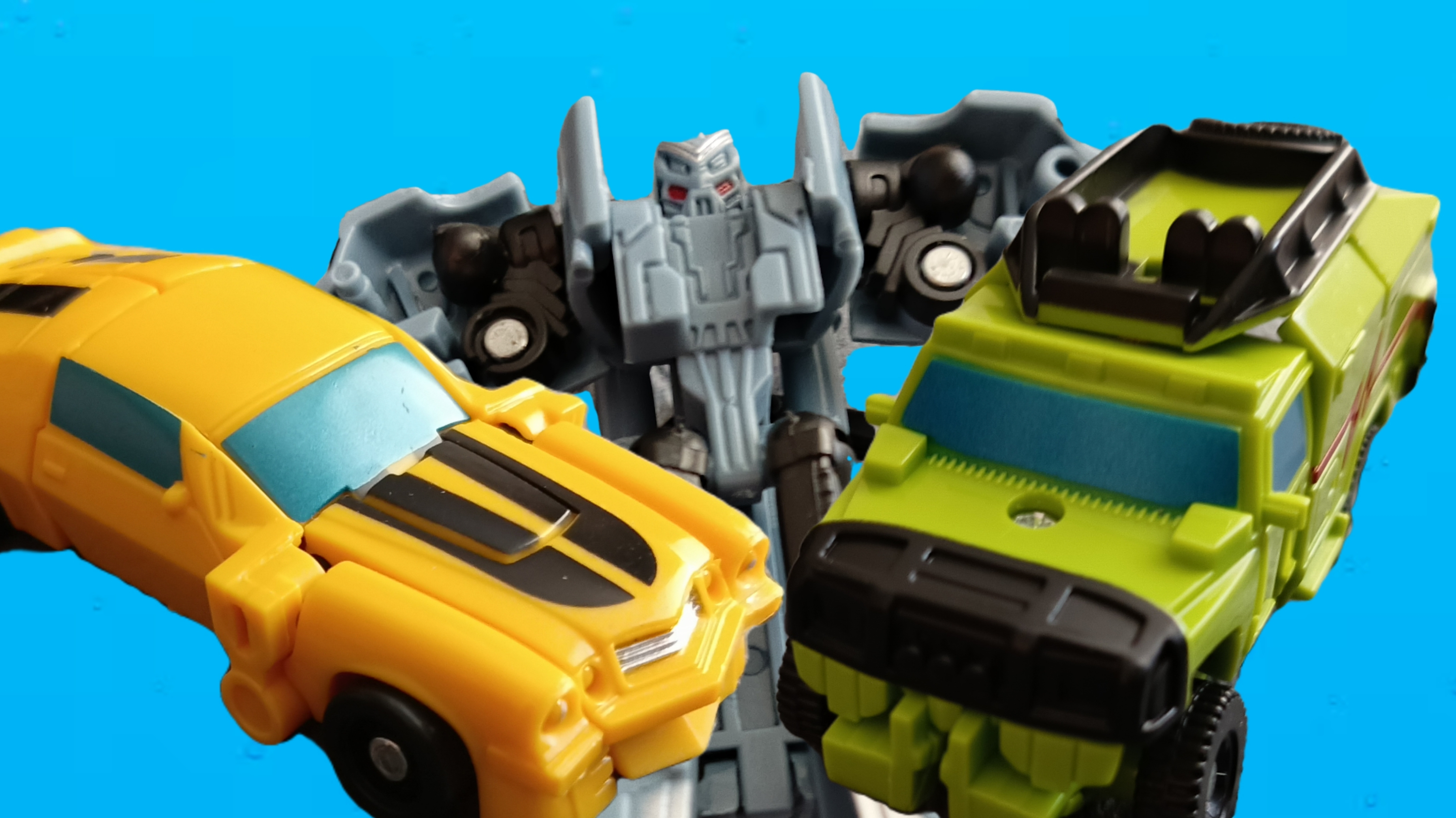 распаковка мини Трансформеров и десептиконов⚡🤖