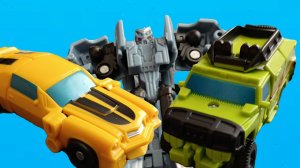 распаковка мини Трансформеров и десептиконов⚡🤖