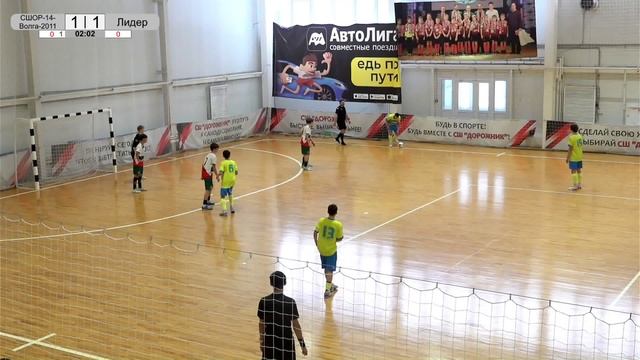 СШОР-14-Волга-Солнечный-2011 - ДФК Лидер-2010. Обзор матча