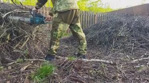 Как измельчить ветки без измельчителя