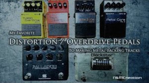 Distortion Overdrive Pedals Comparison