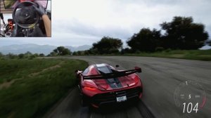 Koenigsegg Jesko: 1600 сил ада 🔥 Гиперкар рвёт FH5 с рулём Thrustmaster 🏁