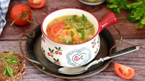 🥘 Постный рассольник с ячневой крупой / польза овощей в каждой тарелке!