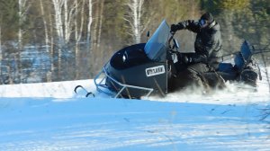 Снегоход ПУХЛЯК. Начинаем испытания.