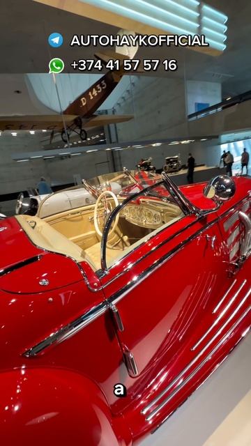 Mercedes Benz 500k special Roadster 1936 г. #autohayk #автоизевропы #mercedes