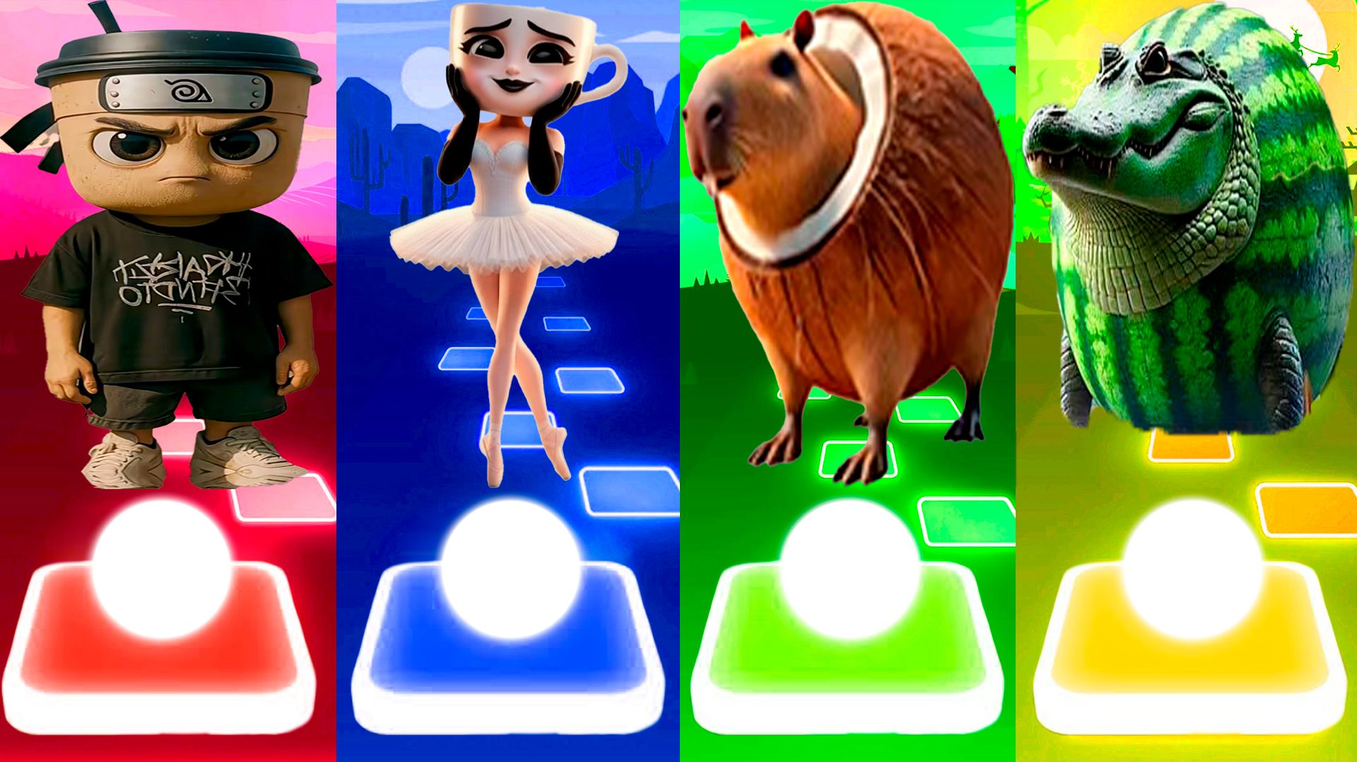 Coffin Dance БРЕЙНРОТ Итальянские Мемы | Tiles Hop №335 смотреть онлайн