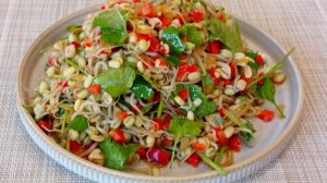 Самый Вкусный Салат из Проросшего Маша и Перца.