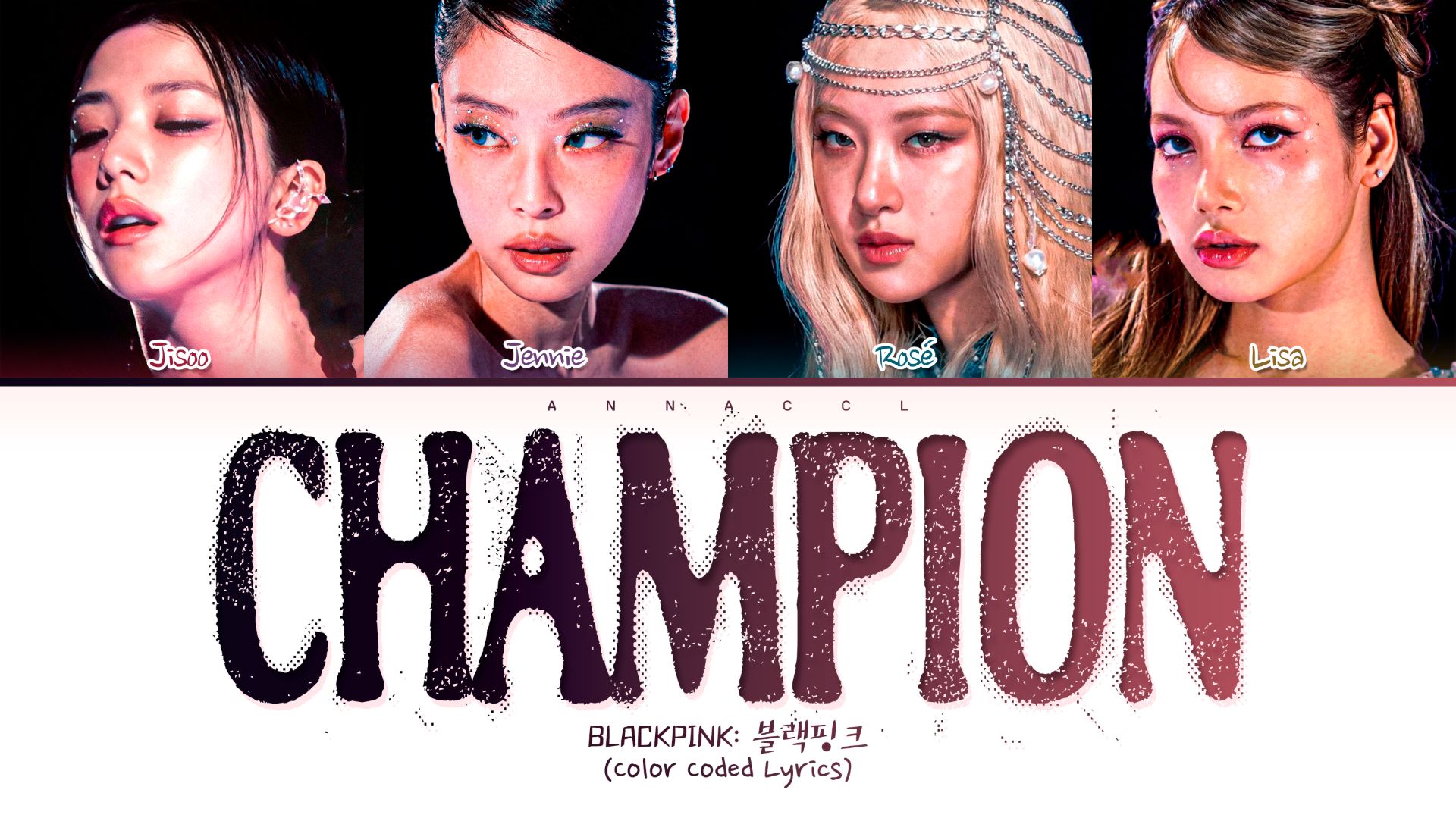 BLACKPINK Champion (Перевод на русский) (Color Coded Lyrics) смотреть онлайн
