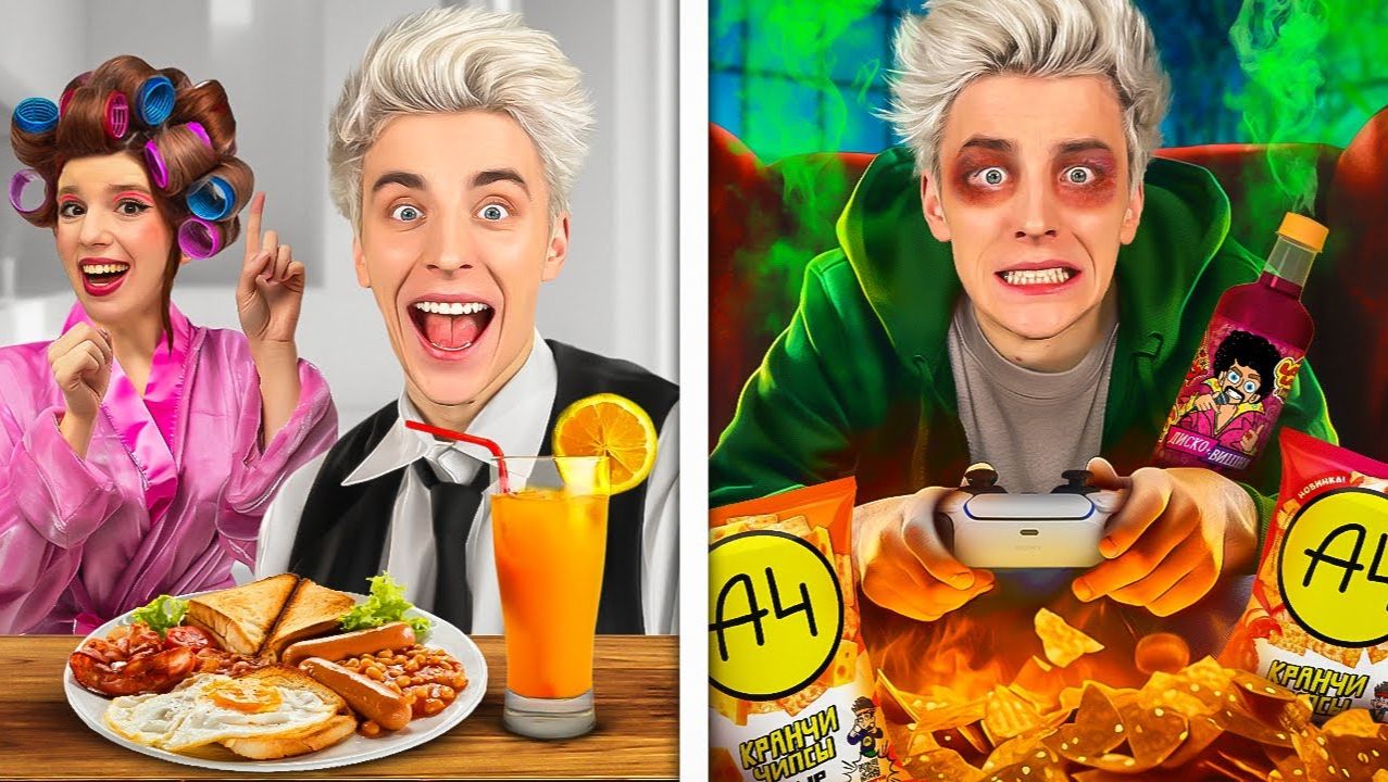 Жизнь с РОДИТЕЛЯМИ vs ОДНОМУ ! смотреть онлайн