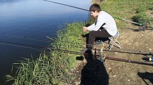 озеро карпавик.
охота на форель.