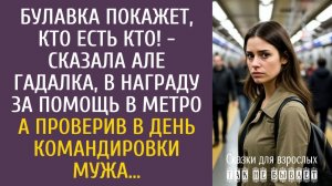 Истории из жизни: Булавка покажет, кто есть кто! - сказала Але гадалка, в награду за помощь в метро…