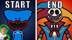 Полный анимационный обзор сюжета Поппи Плей Тайм - Реакция на Toffye - Брейнроты Животные Мемы