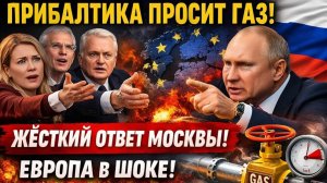 ⚡️Прибалтика просит газ у России 🇷🇺 — Жёсткий ответ Москвы потряс Европу