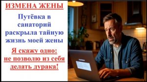 Аудиорассказ. Измена жены в санатории. Истории из жизни