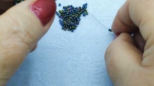 Колье из камня абалона,оплетённые бисером в технике квадратный жгут ❄️