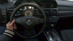 Снятие руля Mercedes-Benz GLK 220