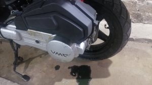 Обычный день с китайским скутером)