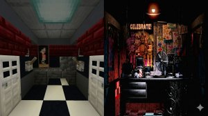 ПОСТРОЙКА ПИЦЦЕРИИ FNAF В МАЙНКРАФТ