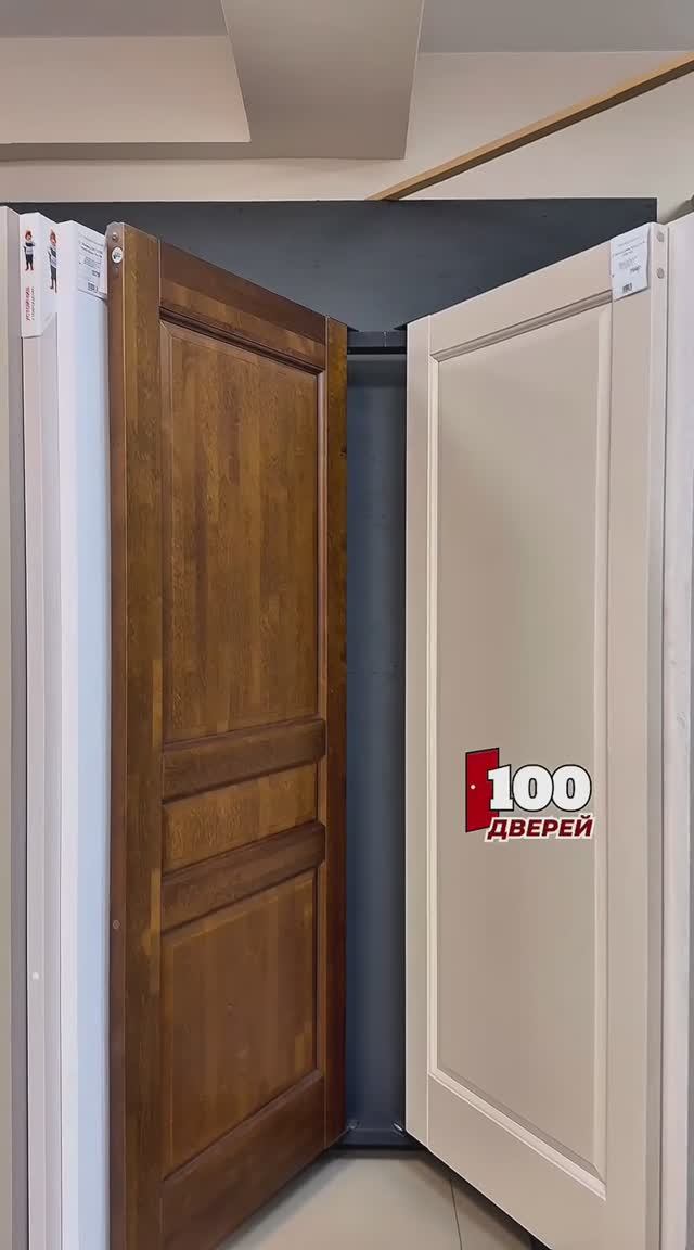 Обзор дверей из массива ольхи, сосны, дуба