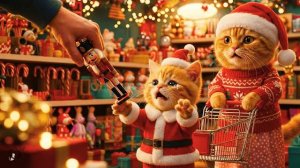 Санта ушёл, не подарив ничего… Кошка-мама не смирилась с таким финалом 🎁🐾