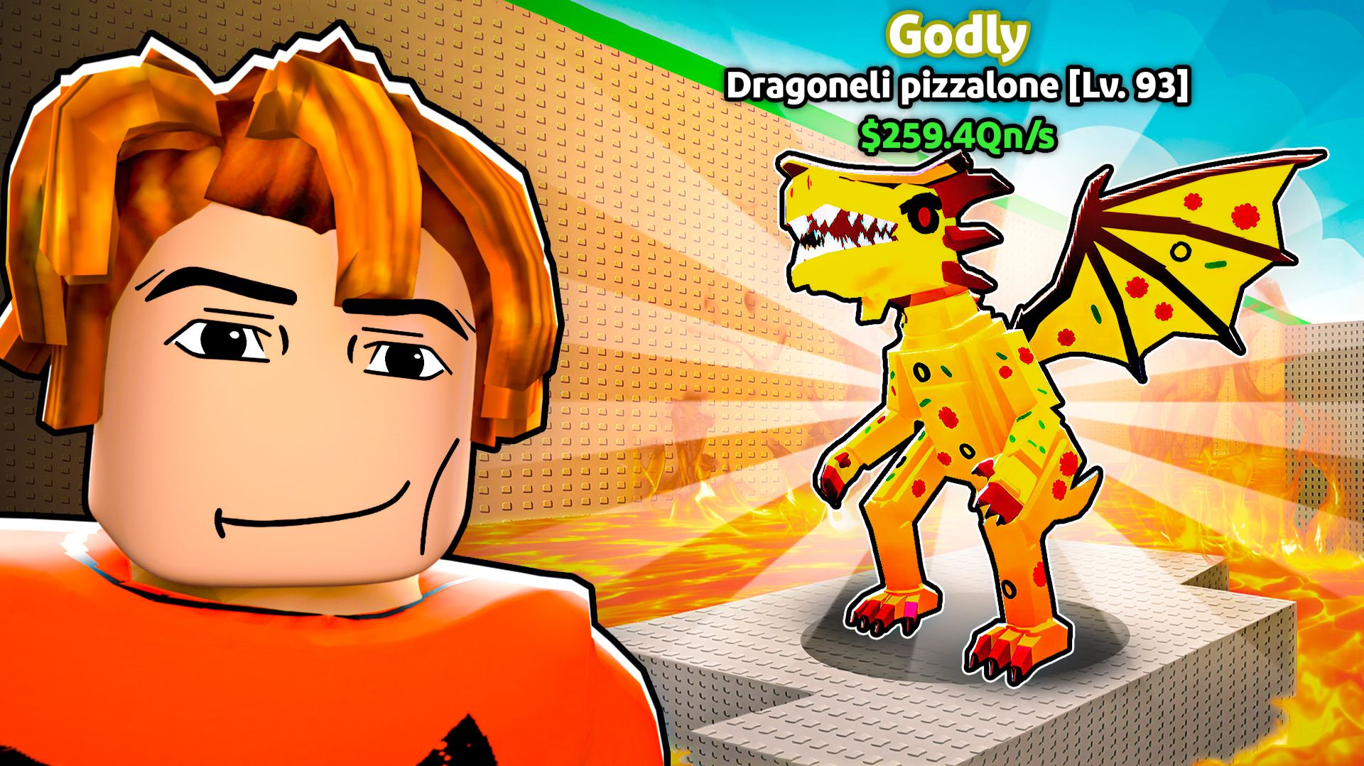 Я Получил ВСЕХ БОЖЕСТВЕННЫХ БРЕЙНРОТОВ! 😱 Survive LAVA for Brainrots! в Роблокс! смотреть онлайн