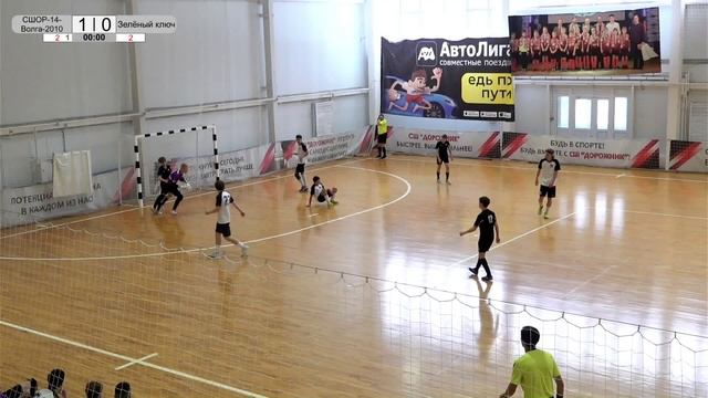 СШОР-14-Волга-Солнечный-2010 - Зеленый ключ-2010. Обзор матча