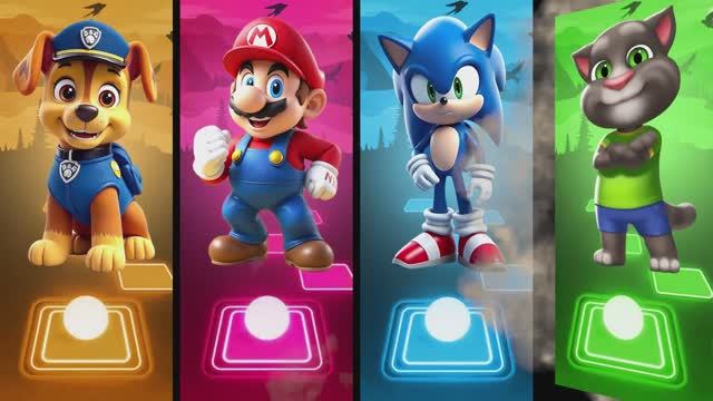 МУЛЬТИКИ: БЫСТРЫЙ СОНИК 🦔💨 vs ВЕСЁЛЫЙ МАРИО 🍄🧙♂️ vs ХИТРЫЙ ЧЕЙЗ 🕵️♂️ и ГОВОРЯЩИЙ ТОМ смотреть онлайн