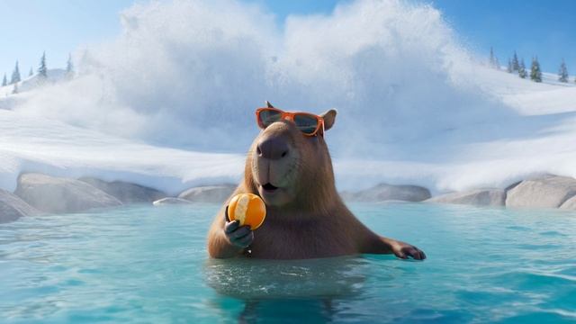 Капи-Бро: Снежный Дзен 🧘♂️❄️🍊 смотреть онлайн