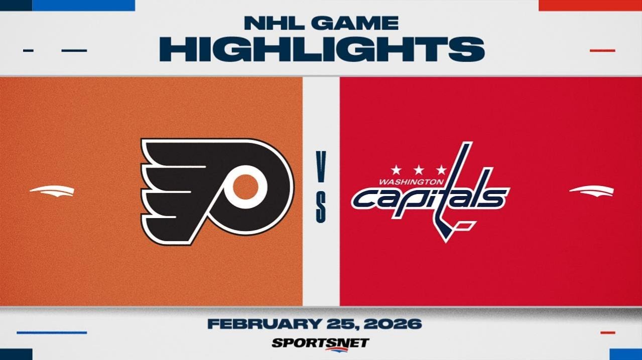 NHL Highlights | Flyers vs. Capitals - February 25, 2025 смотреть онлайн