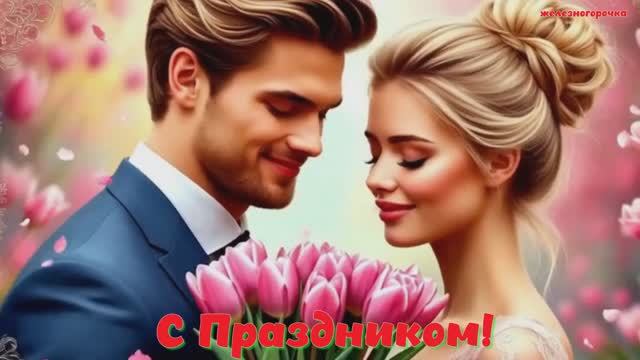 8 Марта Женский праздник. С Международным Женским Днём. смотреть онлайн