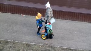 Мама с хитрым сыном #юмор