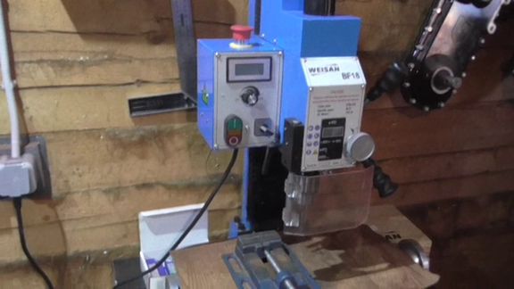 Фрезерно-сверлильный станок ВЕЙСАН.Почти что серьёзный станок.Обзор.